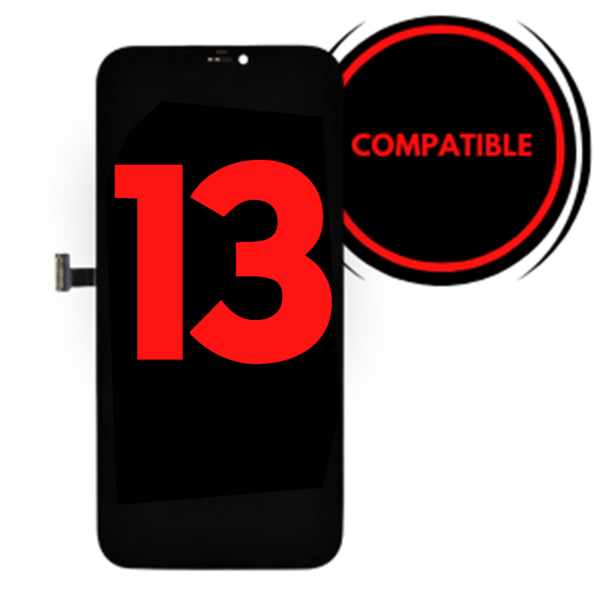 Displayeinheit für iPhone 13, Copy TFT, schwarz